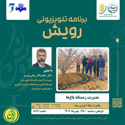 مدیریت زمستانه باغ ها